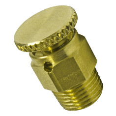 Purgeur à volant 1/8" (5x10) en laiton pour radiateur - RIQUIER